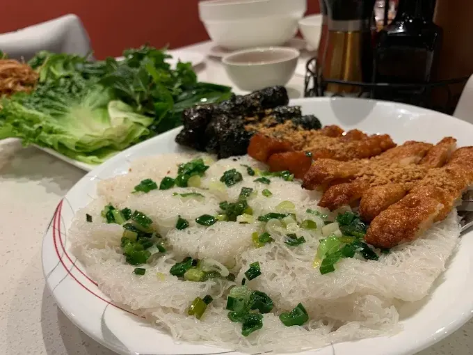 Vietnamese vermicelli bowl with grilled pork Calgary