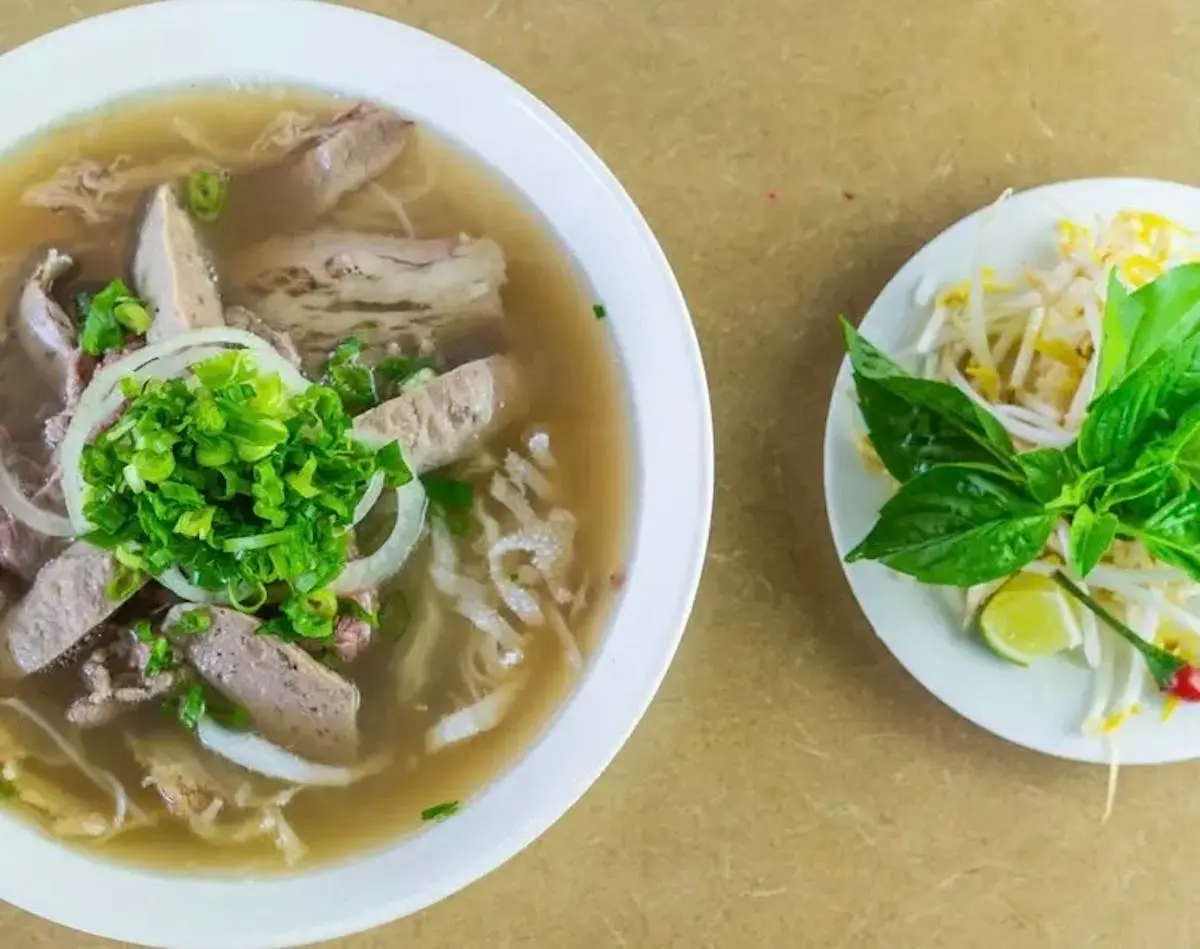 Deluxe Beef Noodle Soup at Saigon Golden in SE Calgary, AB